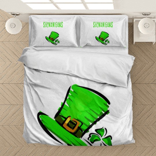 Shenanigans Coordinator Gnomes Green Proud Bedding Sets
