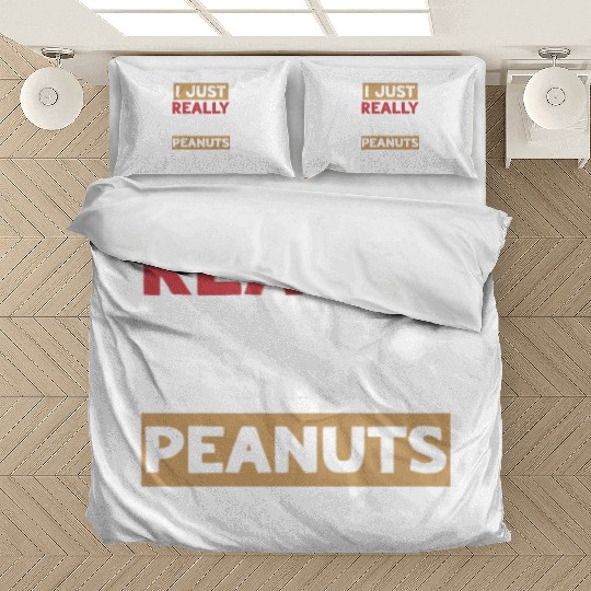 I Just Really Hate Peanuts Peanut Allergic Bedding Sets