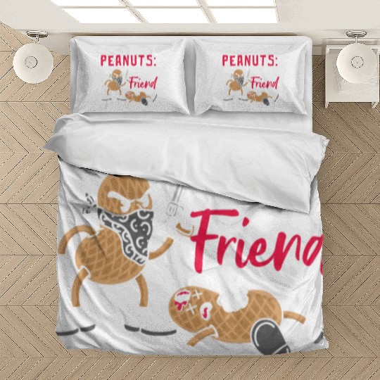 Peanuts Not My Friend Peanut Allergic Bedding Sets