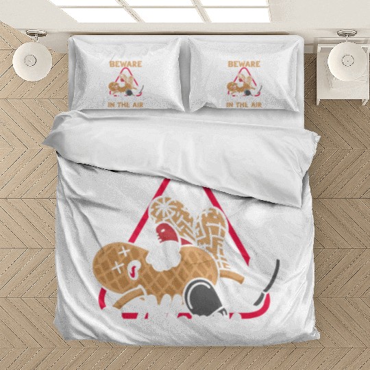 Peanuts Beware Allergy In The Air Peanut Allergic Bedding Sets