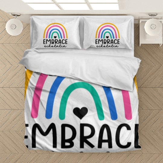 Embrace Echolalia Special Education Teacher Bedding Sets