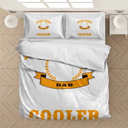 Funny Dietary Worker Dad Bedding Sets