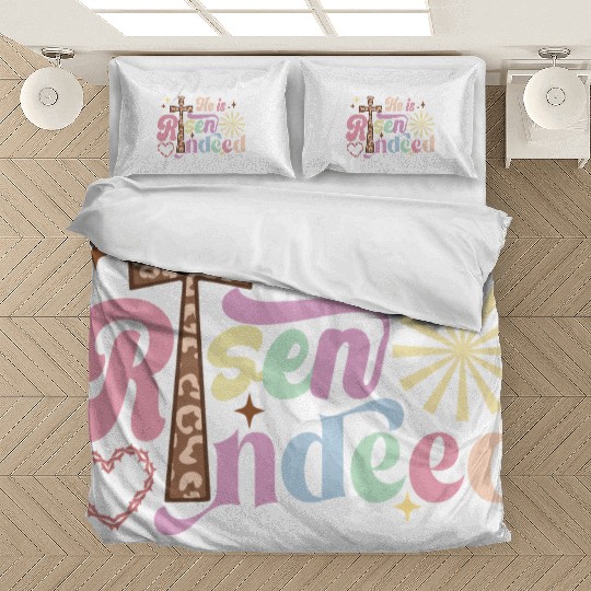 He is risen indeed Bedding Sets