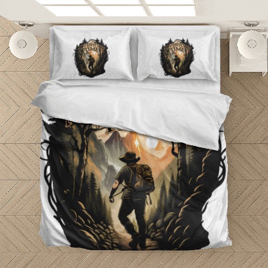 Adventure time in mountains Bedding Sets