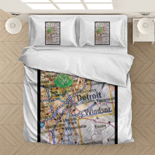 Location Detroit Bedding Sets
