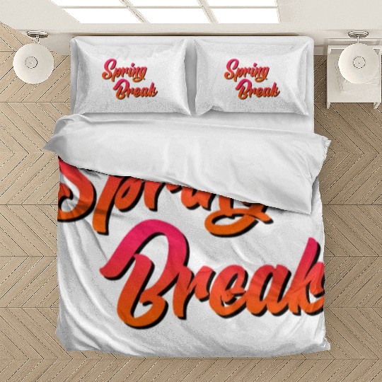 Spring Break teacher off duty vacation teacher Bedding Sets