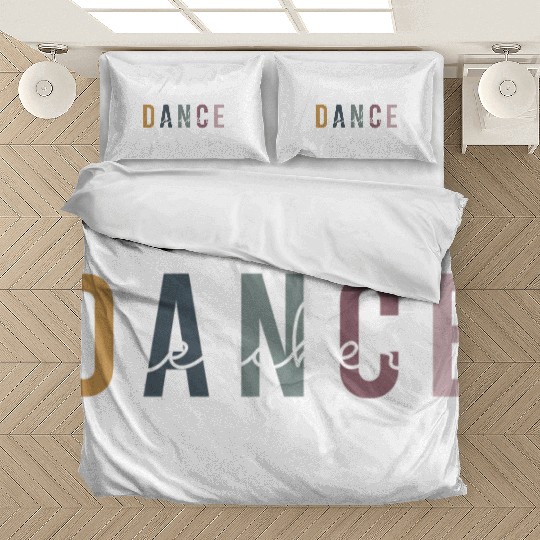 Dance Teacher Retro Bedding Sets Ballet Dance