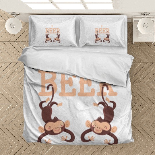 Ape Chimpanzee Funny Silly Bedding Sets