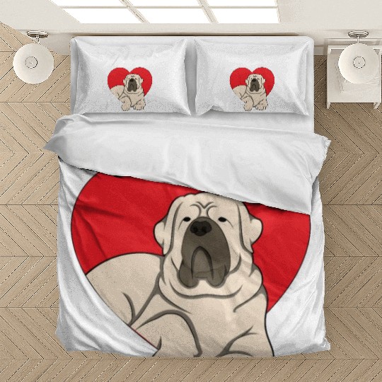 I Love Me Mastiff Bedding Sets