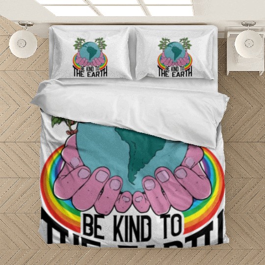 Be Kind To The Earth Rainbow Natural Environment Bedding Sets