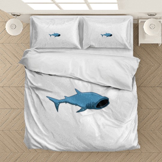 Whale Shark Lover Heartbeat Largest Sea Animal Gia Bedding Sets