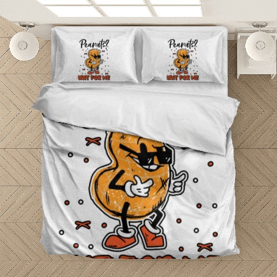 Peanuts? Not For Me Peanut Allergic Peanut Allergy Bedding Sets