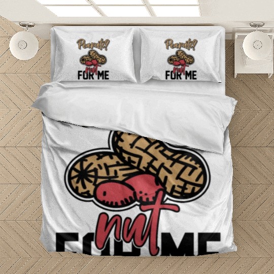 Peanuts? Not For Me Peanut Allergic Peanut Allergy Bedding Sets