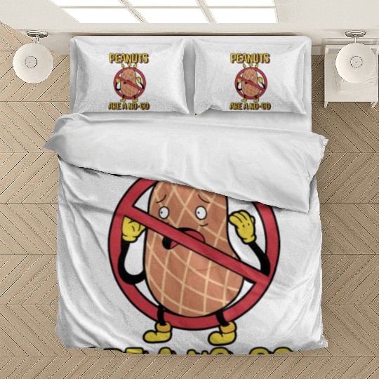 Peanuts Are A No-Go Peanut Allergic Bedding Sets