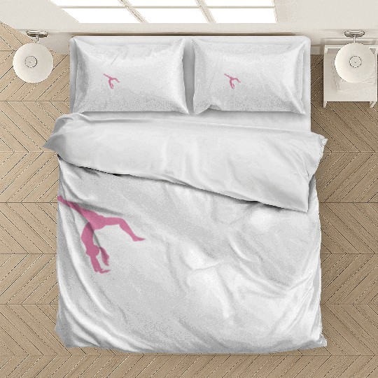 Why Walk When You Can Cartwheel, Gymnastic Saying Bedding Sets