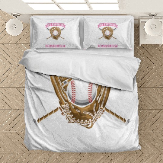 Softball Aunt Bedding Sets
