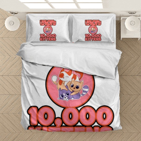 I Purr With The Force Of 10,000 Kittens 3 Bedding Sets