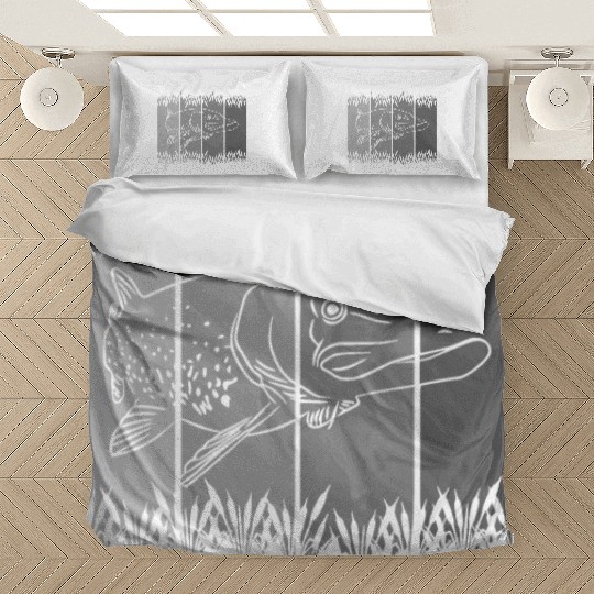 fish - fishing - fishermen Bedding Sets