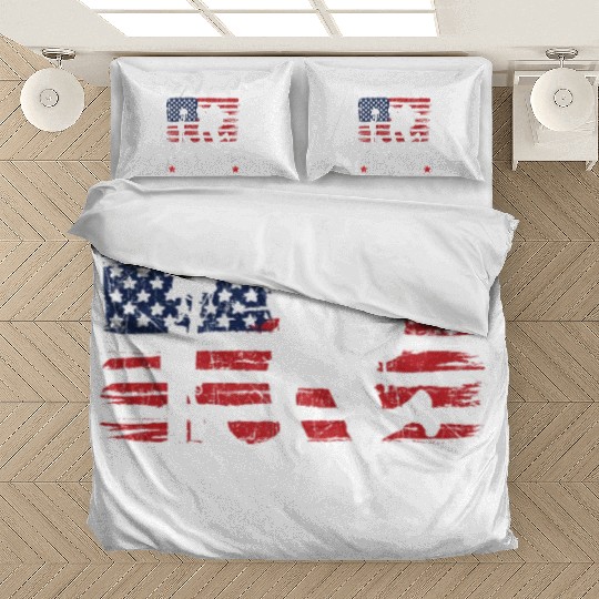 Never Forget Freedom Is Not Free USA Memorial Day Bedding Sets