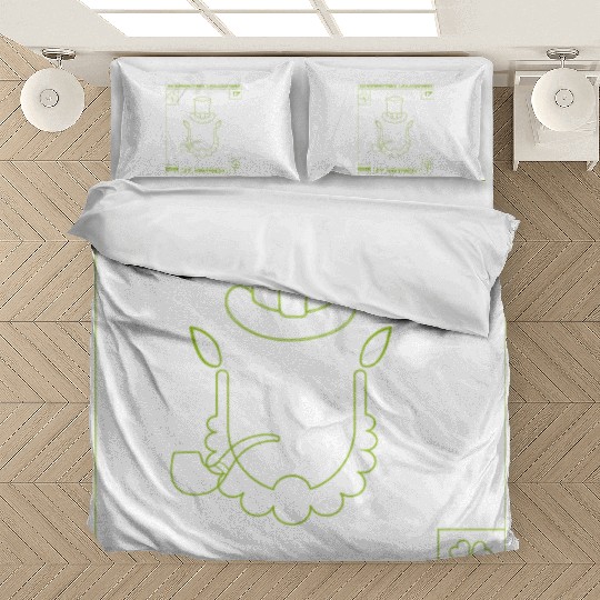 Happy st Patrick's day - character unlocked Bedding Sets