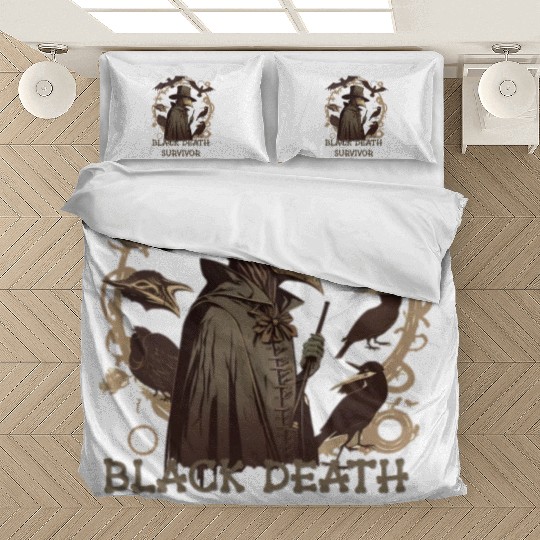 plague doctor Bedding Sets