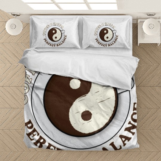 Yin Yang Yoga Coffee and Cream Bedding Sets