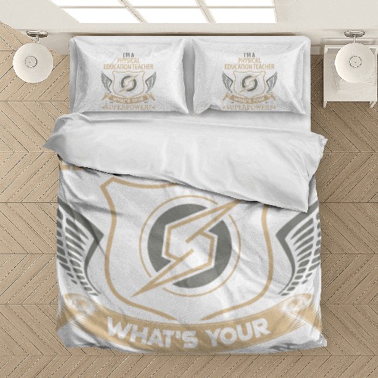 Physical Education Teacher Bedding Sets - Superpower Jo