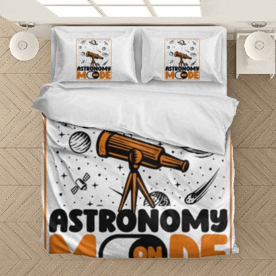 Astronomy Mode On Cosmologist Astrophysicist Bedding Sets