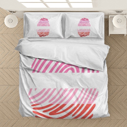 Lesbian Fingerprint Bedding Sets