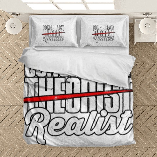Conspiracy Theorist Theory Science Fiction Bedding Sets