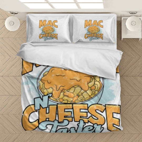 Mac N' Cheese Taster Pasta Food Macaroni Bedding Sets