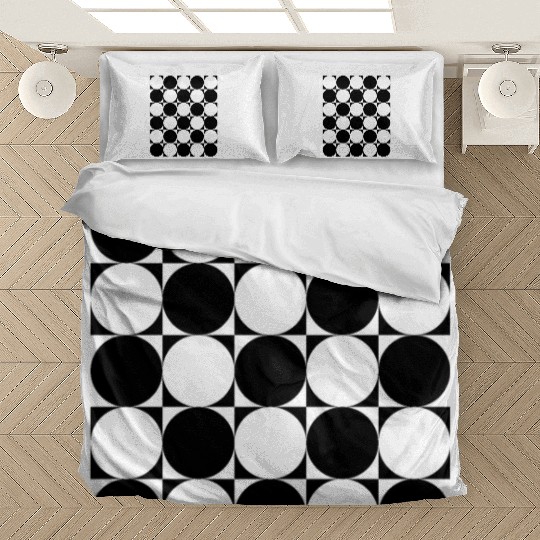 opart polka dots Bedding Sets