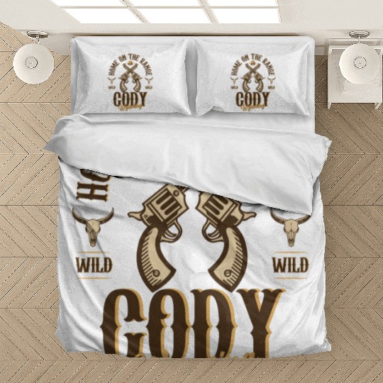 Cody Wyoming wild west town Bedding Sets