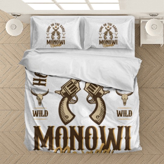 Monowi Nevada wild west town Bedding Sets
