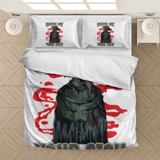 Plague Doctor Plague Doctor Mask Medicines Bedding Sets