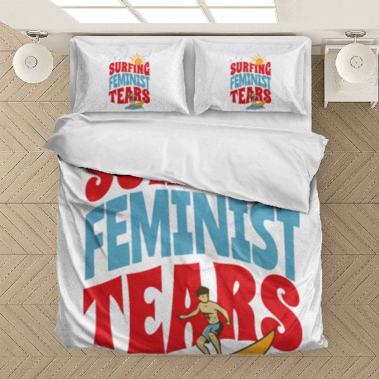 Surfing Liberal Tears Apparel Summer Time Bedding Sets