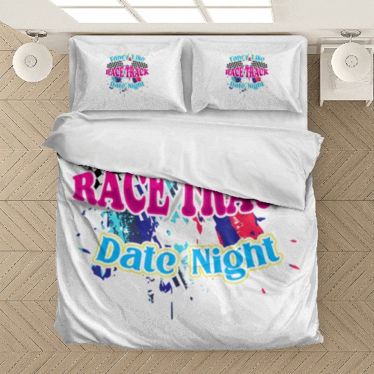 Fancy Like The Race Track On A Date Night Vintage Bedding Sets