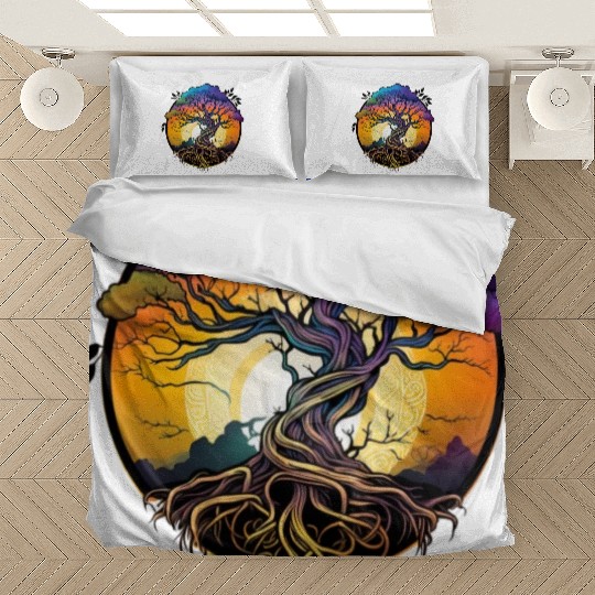 beautiful fantasy tree Bedding Sets