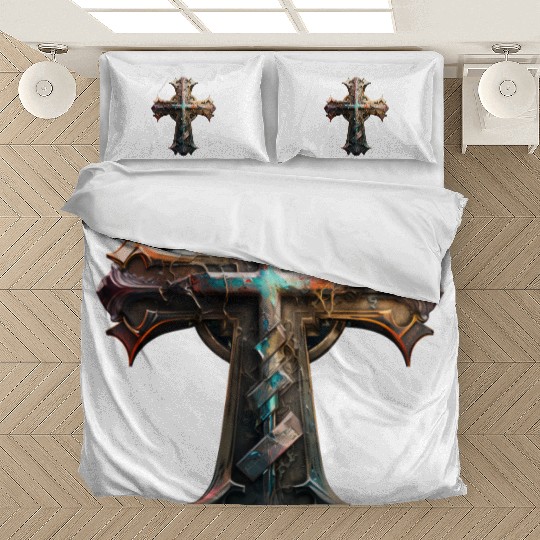 Jesus Cross Painting Bedding Sets