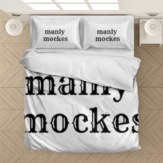 manly mockes Bedding Sets