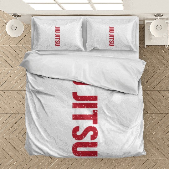 Patriotic Mma Bjj American Flag Jiu Jitsu Bedding Sets