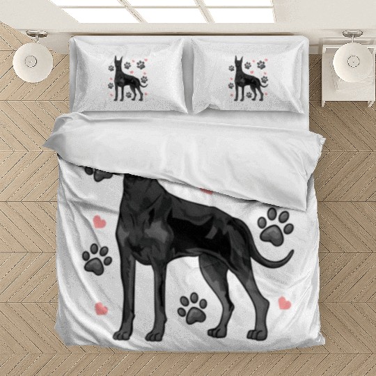 Great Dane Dog Dad Mom Bedding Sets