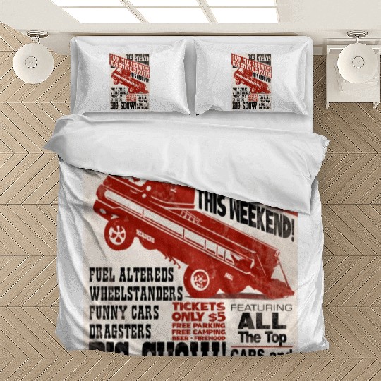 vintage, hot, rod, Classic, Racing, auto, automot Bedding Sets