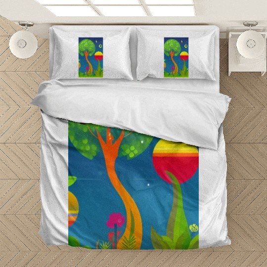 Trippy Visual Dream Creative Different Art Modern Bedding Sets