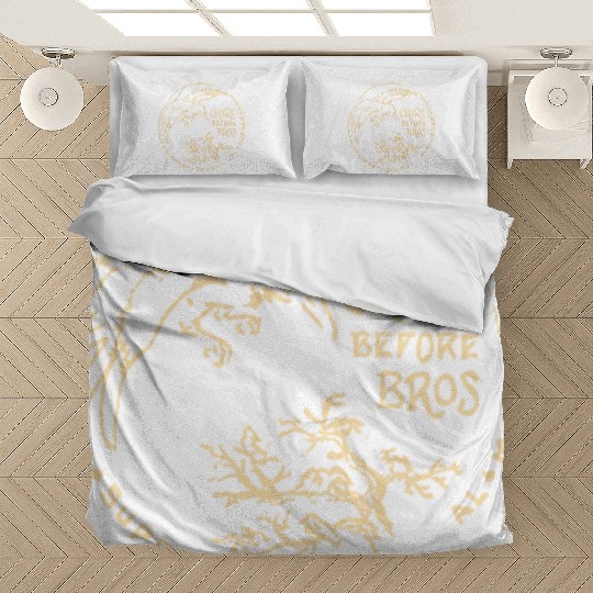 Crows Before Bros Support Your Local Murder Bedding Sets