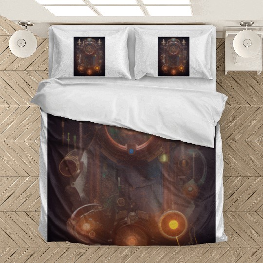 Steampunk AI design Bedding Sets