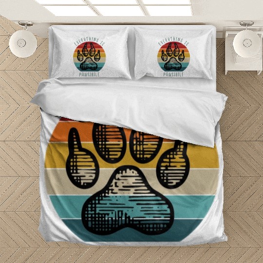 everything is pawsibile (possible) Bedding Sets