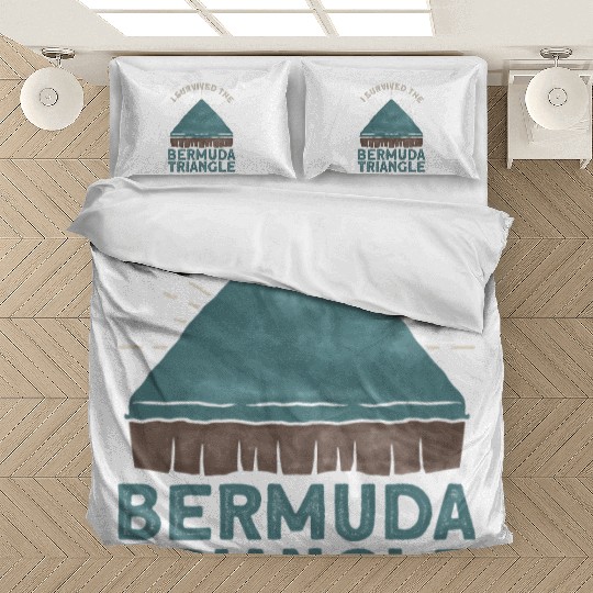 I Survived The Bermuda Triangle Bermuda Triangle Bedding Sets