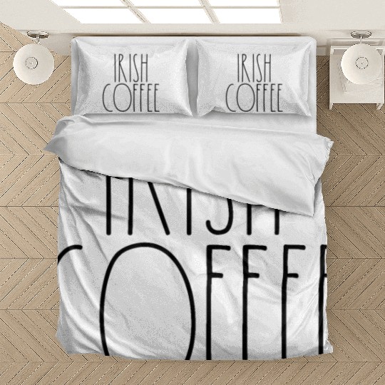 Irish Coffee Rae Dunn Inspired Minimalist Decor Bedding Sets