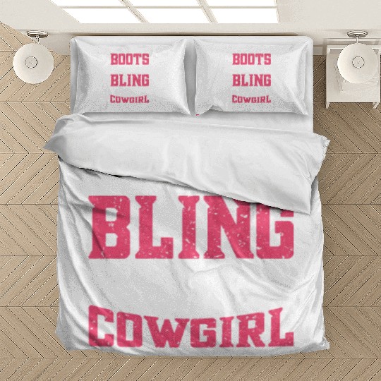 Boots And Bling It's A Cowgirl Thing Bedding Sets